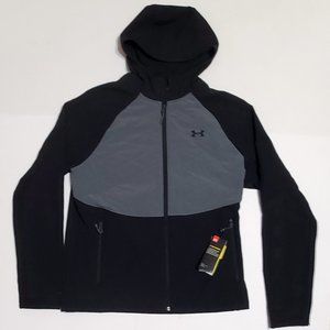 UA Mens ColdGear Reactor Hybrid Lite Jacket Size L